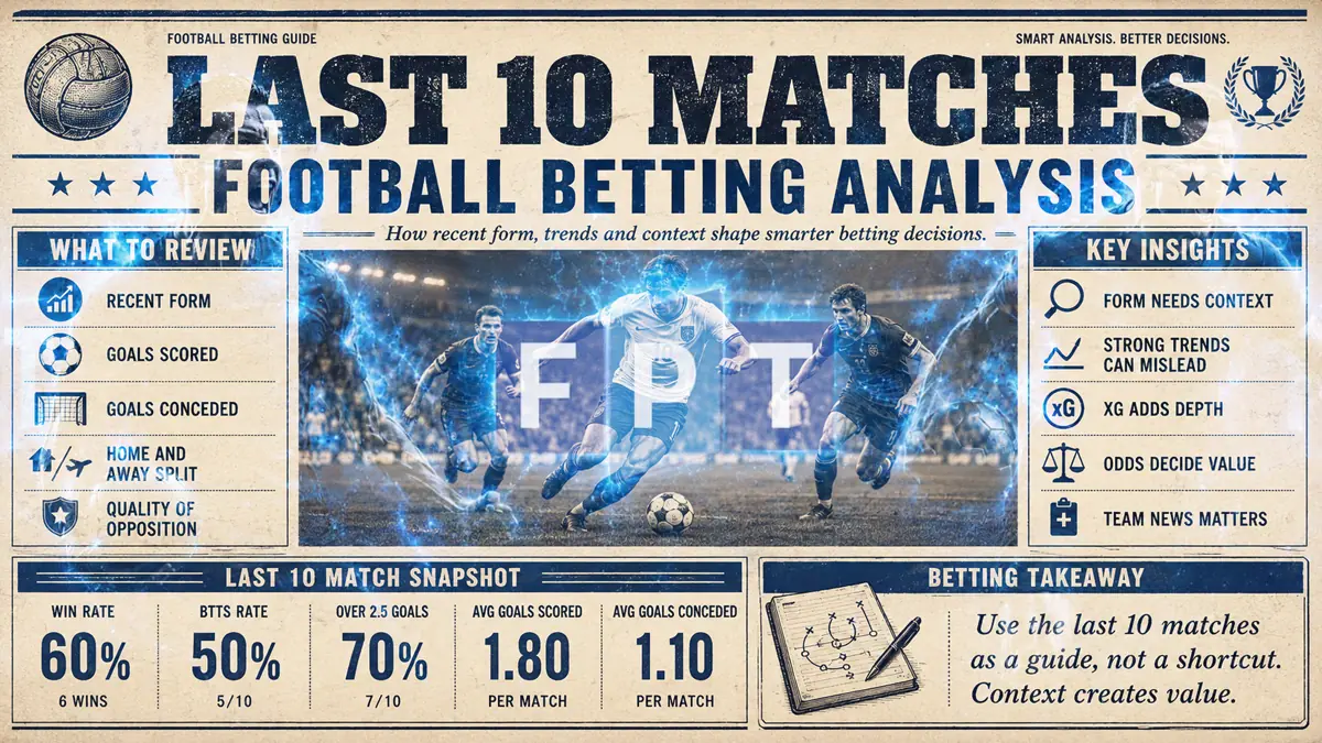 Last 10 Matches and Football Betting Analysis