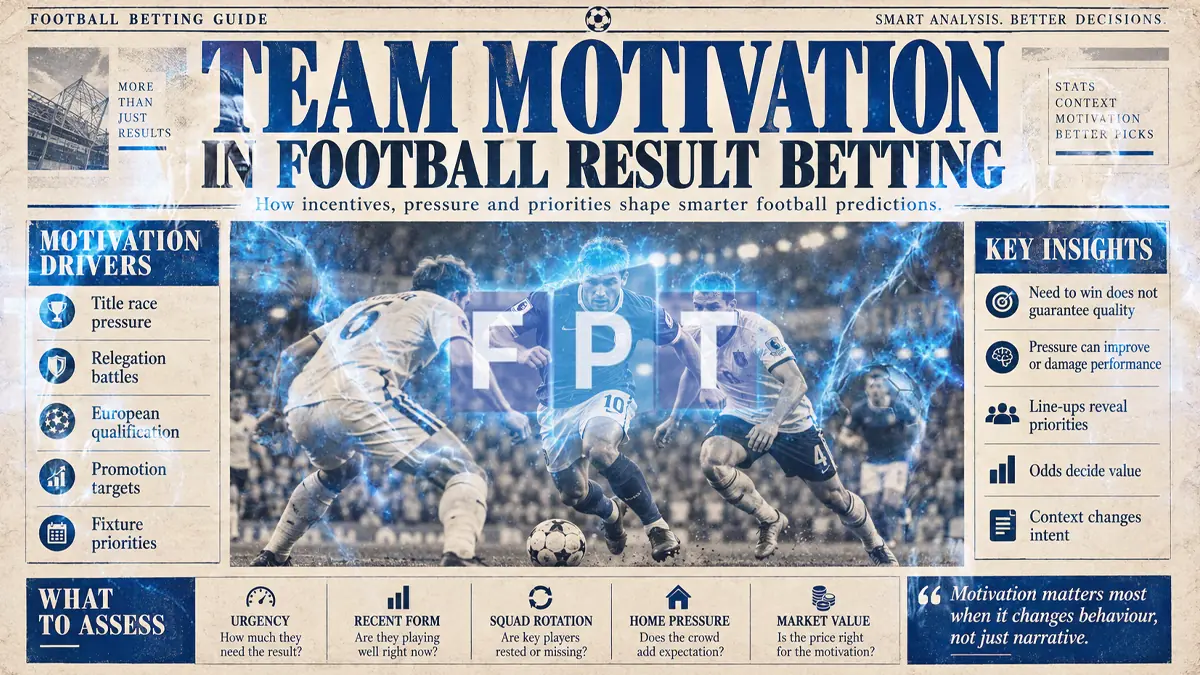 Team Motivation in Football Result Betting
